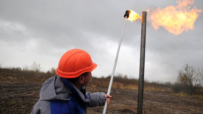 Газовое месторождение на Украине. Архивное фото Газовое месторождение на Украине. Архивное фото