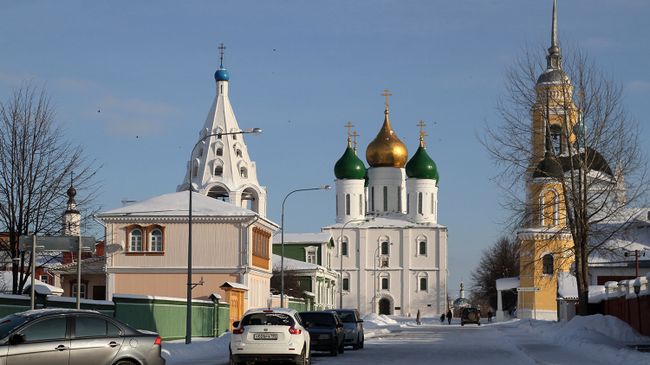 Город Коломна. Архивное фото Город Коломна. Архивное фото