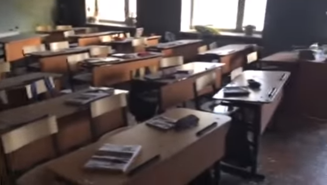 Опубликовано видео с места нападения на школу в Бурятии Опубликовано видео с места нападения на школу в Бурятии