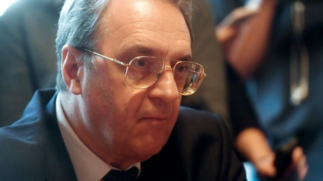 Заместитель министра иностранных дел РФ Михаил Богданов Заместитель министра иностранных дел РФ Михаил Богданов
