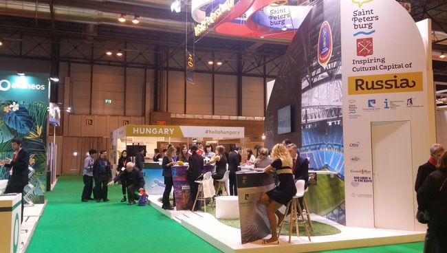 Ярмарка Fitur в Мадриде, Испания Ярмарка Fitur в Мадриде, Испания