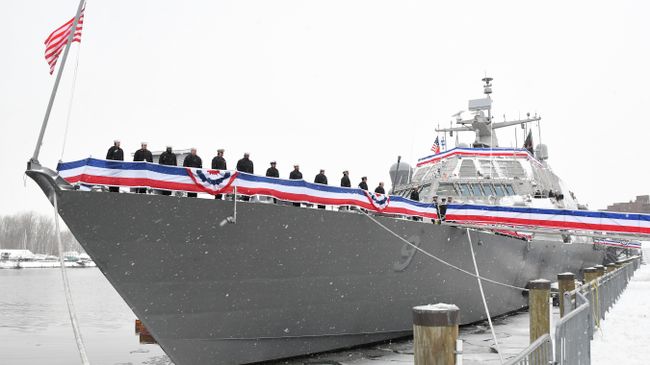 Судно USS Little Rock, Нью-Йорк