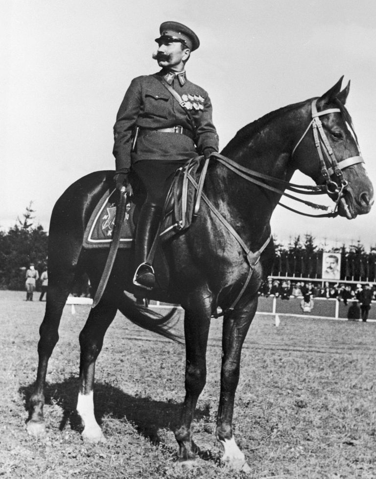 Маршал Семен Михайлович Буденный, 1938 год. Маршал Семен Михайлович Буденный, 1938 год.