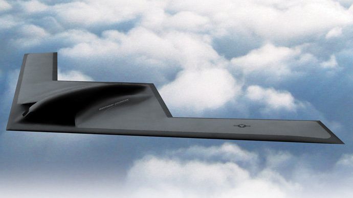 Эскиз бомбардировщика B-21 Raider Эскиз бомбардировщика B-21 Raider - РИА Новости, 1920, 28.09.2018