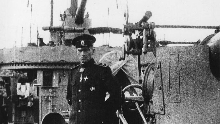 Командующий Черноморским флотом вице-адмирал Александр Колчак Командующий Черноморским флотом вице-адмирал Александр Колчак