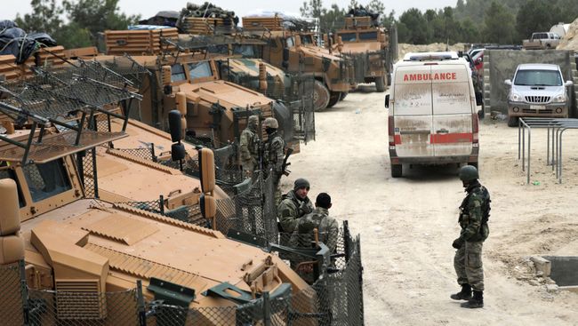 Турецкие военные в Африне Турецкие военные в Африне