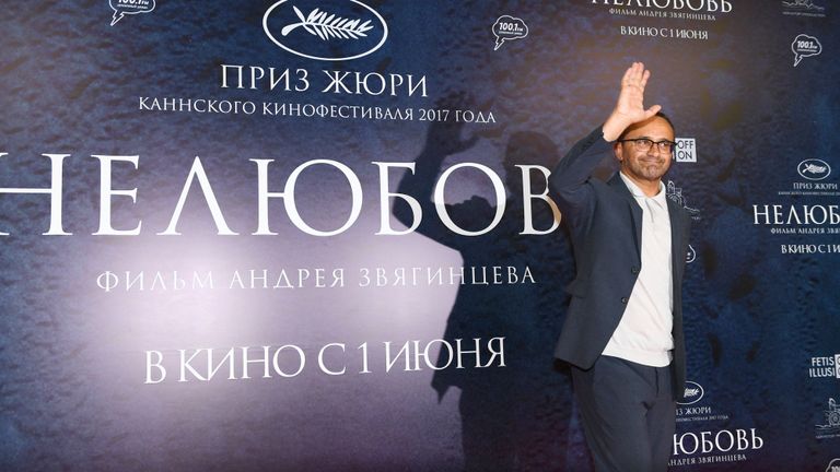 Режиссер Андрей Звягинцев на премьере фильма Нелюбовь
