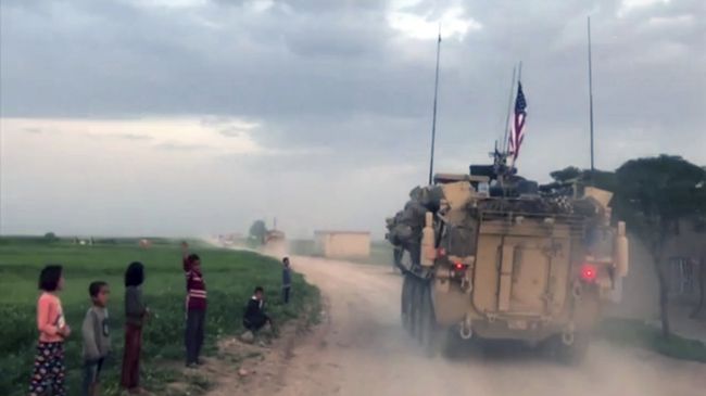 Американская военная техника в Сирии. Архивное фото Американская военная техника в Сирии. Архивное фото