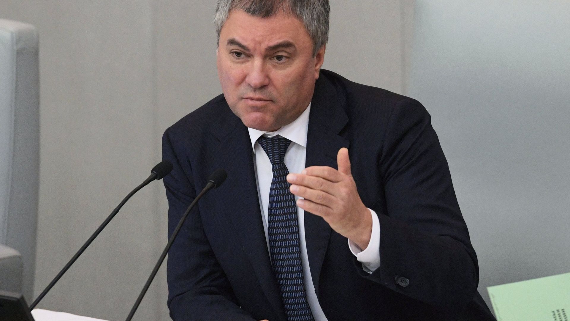 Вячеслав Володин на пленарном заседании Государственной Думы РФ. 24 января 2018 Вячеслав Володин на пленарном заседании Государственной Думы РФ. 24 января 2018 - РИА Новости, 1920, 18.06.2026
