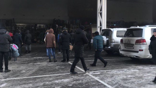 Ситуация на рынке Садовод на юго-востоке Москвы. 25 января 2018 Ситуация на рынке Садовод на юго-востоке Москвы. 25 января 2018