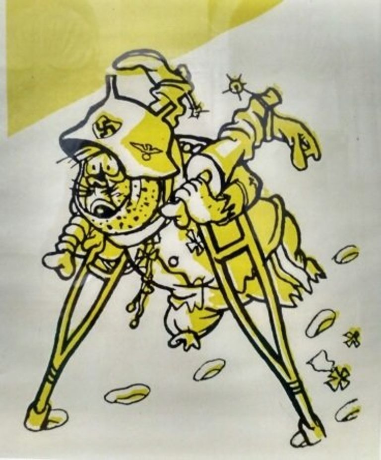 Генерал на бегу. Флит А. Гансы и фрицы. Басни. Л.: Искусство, 1942