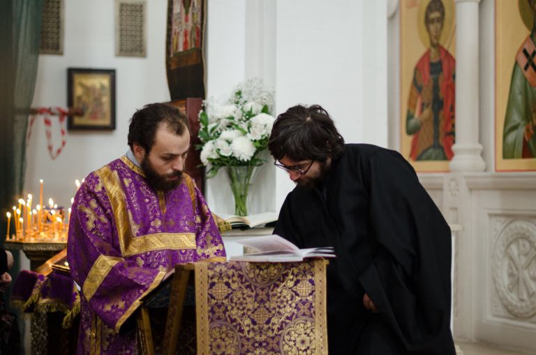 Георгий Великанов в Храме 