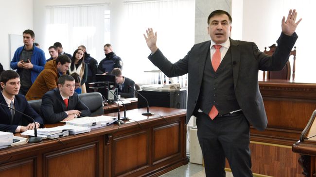 Михаил Саакашвили в Апелляционном суде в Киеве. 26 января 2018 Михаил Саакашвили в Апелляционном суде в Киеве. 26 января 2018