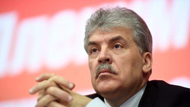 Кандидат в президенты РФ Павел Грудинин. Архивное фото Кандидат в президенты РФ Павел Грудинин. Архивное фото