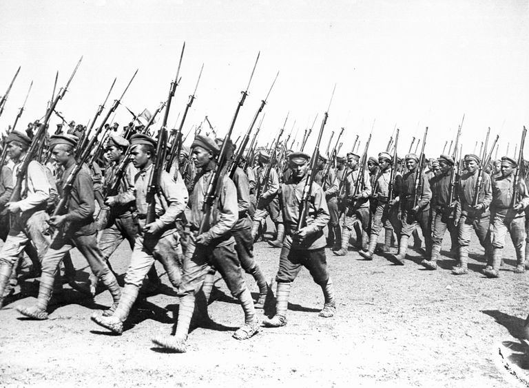 Парад Красной армии в Харькове, 1920 год