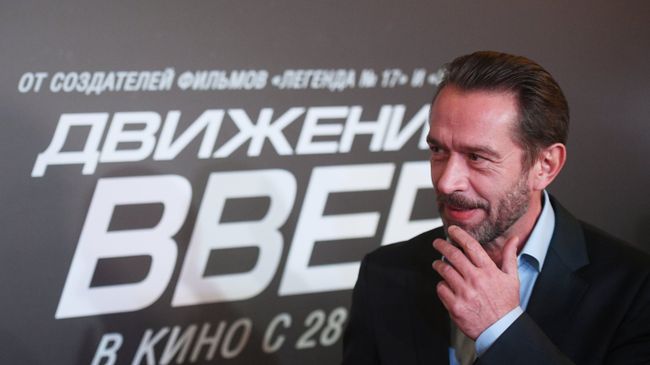 Актер Владимир Машков на премьере фильма Движение вверх