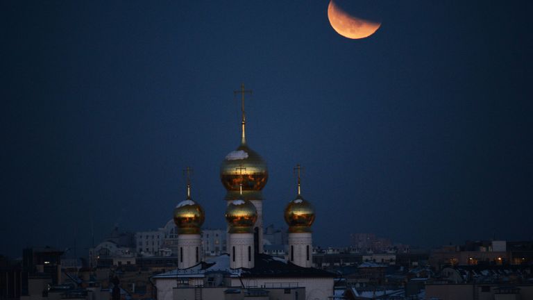 Супелуние и частичное затмение луны, наблюдаемые в Санкт-Петербурге. 31 января 2018 Супелуние и частичное затмение луны, наблюдаемые в Санкт-Петербурге. 31 января 2018