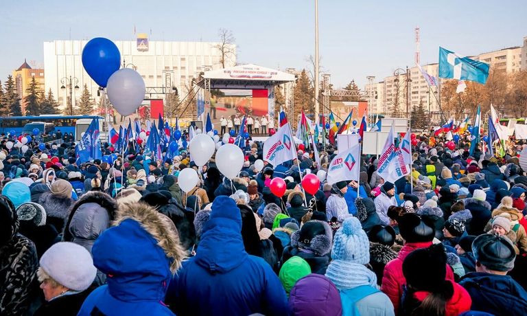 Митинг-концерт Россия в моем сердце в Тюмени. 3 февраля 2018 Митинг-концерт Россия в моем сердце в Тюмени. 3 февраля 2018