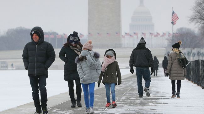 Национальная аллея в Вашингтоне, США Национальная аллея в Вашингтоне, США