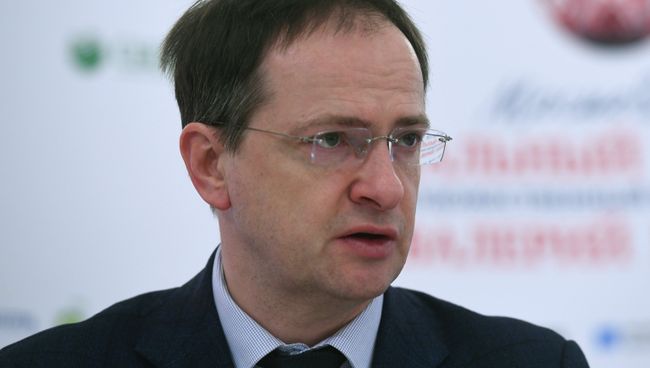 Министр культуры РФ Владимир Мединский. Архивное фото Министр культуры РФ Владимир Мединский. Архивное фото