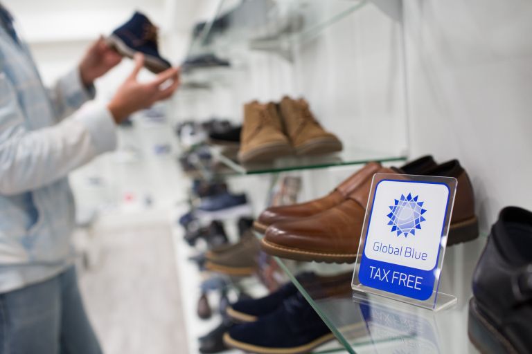 Символика оператора системы tax free компании Global Blue Символика оператора системы tax free компании Global Blue