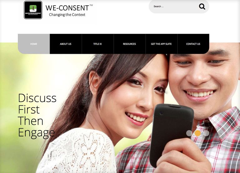 Сайт приложения WeConsent Сайт приложения WeConsent