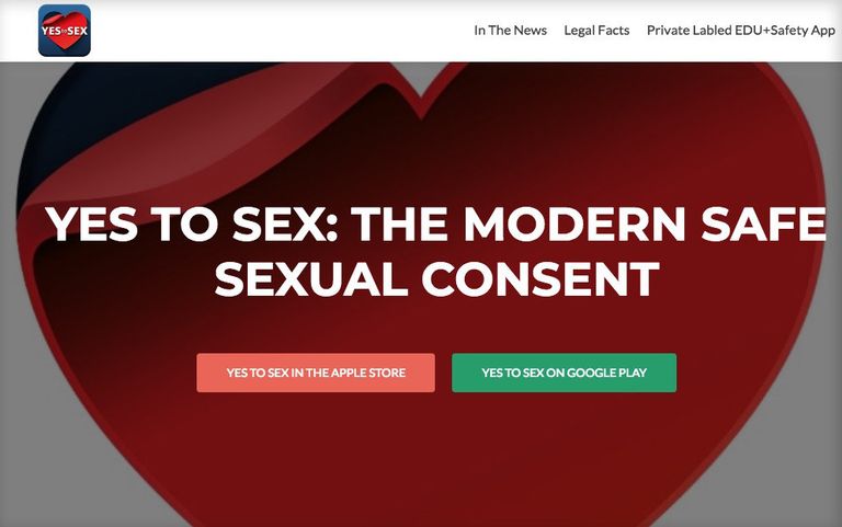 Сайт приложения Yes to Sex Сайт приложения Yes to Sex