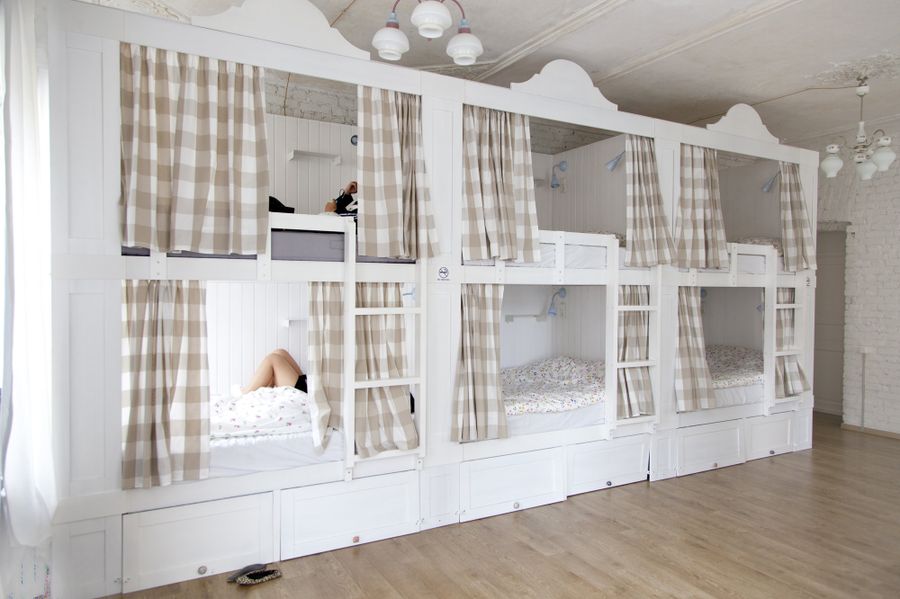 Восьмиместная комната с удобствами Soul Kitchen Junior Hostel
