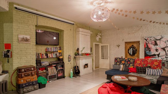 Общий холл Soul Kitchen Junior Hostel Общий холл Soul Kitchen Junior Hostel