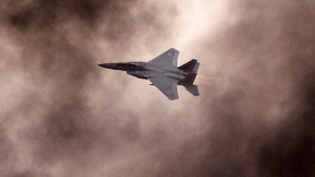 Истребитель F-15 ВВС Израиля. Архивное фото Истребитель F-15 ВВС Израиля. Архивное фото