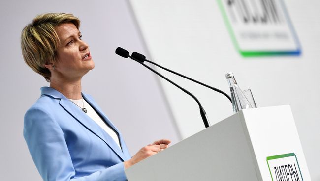 Руководитель центра одаренных детей Сириус Елена Шмелева на церемонии открытия финала конкурса Лидеры России в Сочи. Архивное фото.