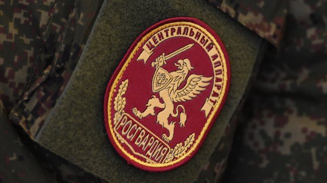 Образец шеврона военнослужащего Национальной Гвардии Образец шеврона военнослужащего Национальной Гвардии