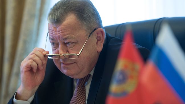 Заместитель министра иностранных дел РФ Олег Сыромолотов во время интервью в Москве Заместитель министра иностранных дел РФ Олег Сыромолотов во время интервью в Москве