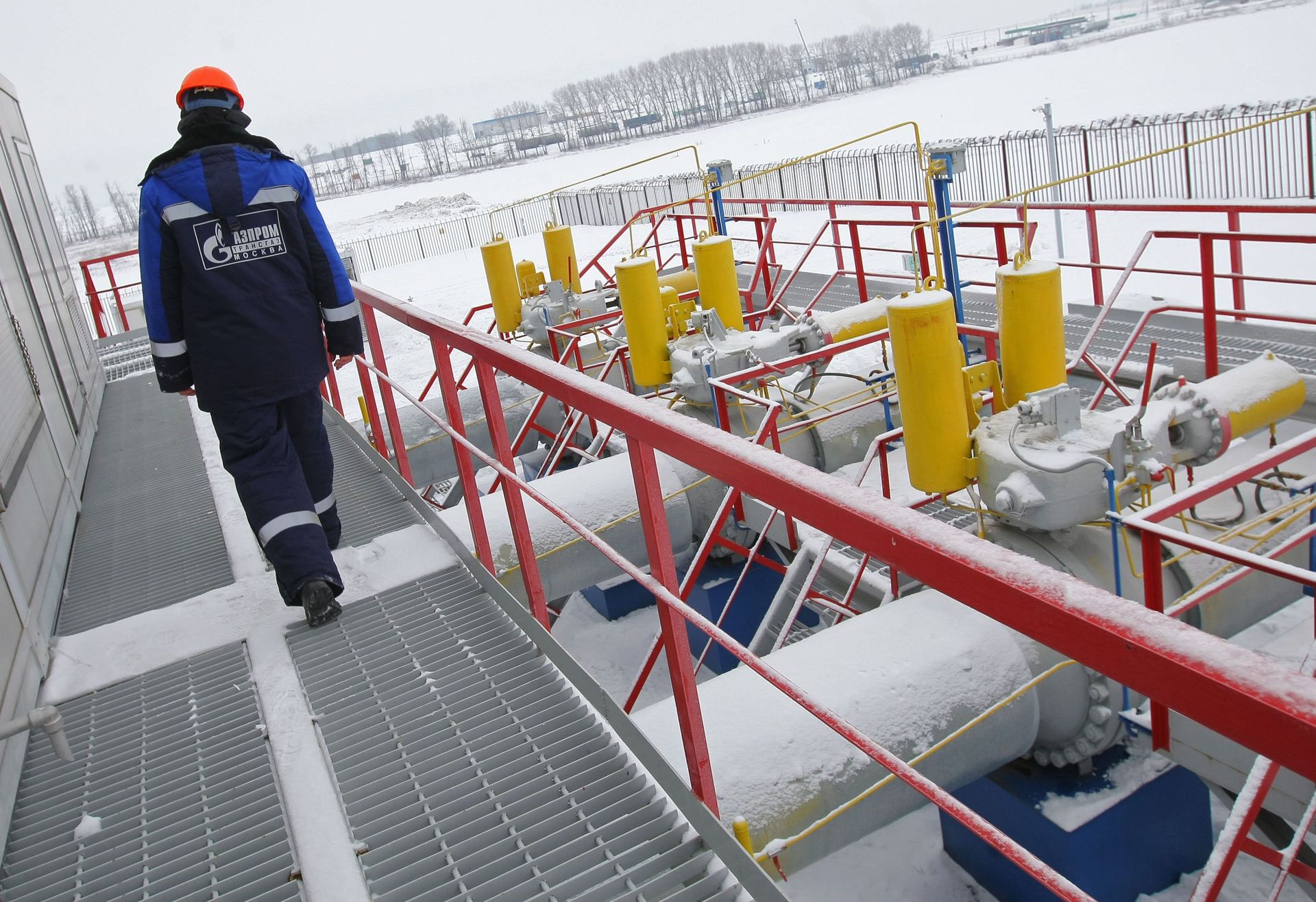 Транзит газа через ГИС Суджа Транзит газа через ГИС Суджа - РИА Новости, 1920, 26.06.2025