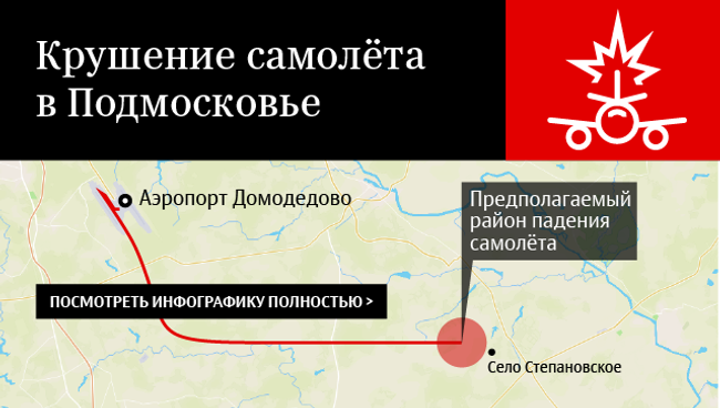 Крушение самолета в Подмосковье Крушение самолета в Подмосковье