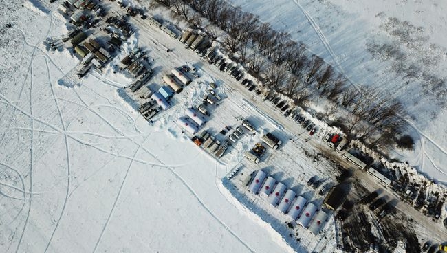 Место крушения Ан-148 в Московской области. 12 февраля 2018 Место крушения Ан-148 в Московской области. 12 февраля 2018