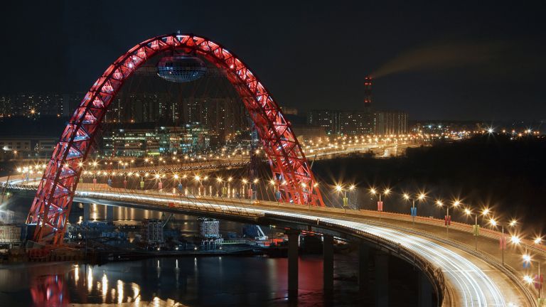 Вантово-пилонный мост «Живописный» Вантово-пилонный мост «Живописный»