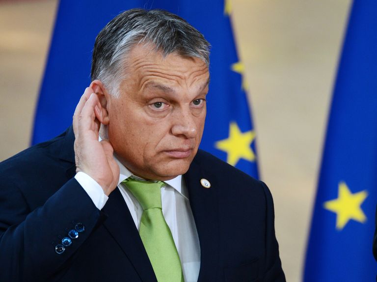 Премьер-министр Венгрии Виктор Орбан в Брюсселе