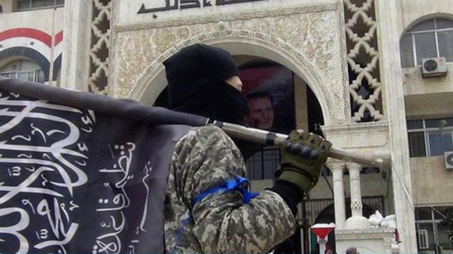 Боевик террористической группировки Джебхат ан-Нусра* в Идлибе