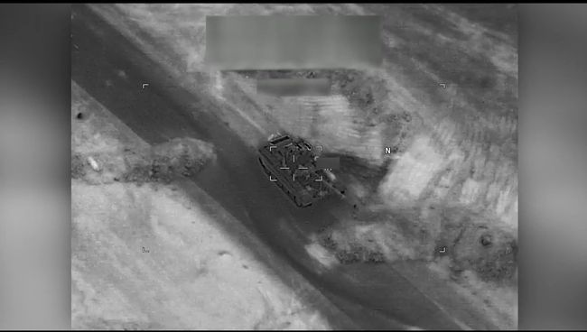 США опубликовали видео удара по сирийским военным