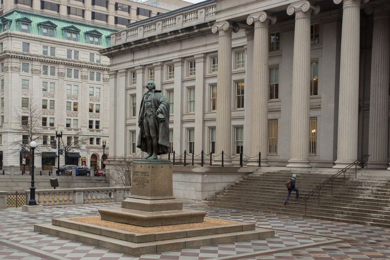 Министерство финансов США в Вашингтоне Министерство финансов США в Вашингтоне
