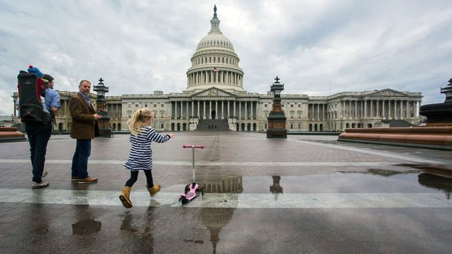Здание Конгресса США. Архивное фото