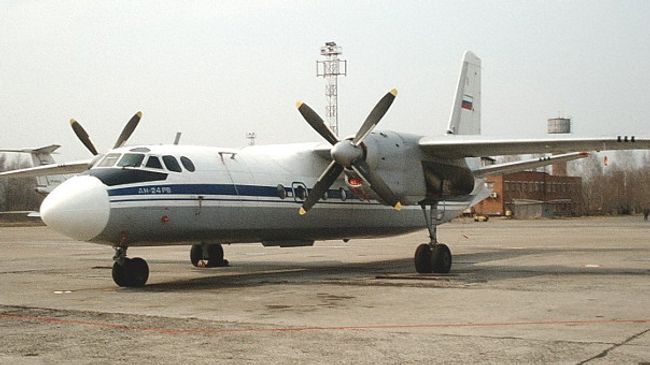 Самолет АН-24. Архив