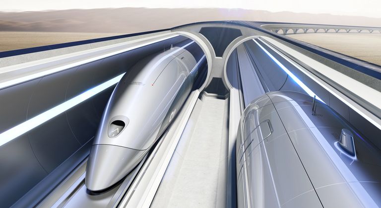 Концепт транспортной системы Hyperloop Transportation Technologies