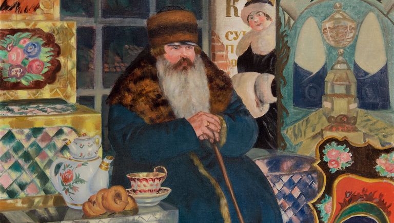 Купец, 1923. Холст, масло. Нижегородский государственный художественный музей Купец, 1923. Холст, масло. Нижегородский государственный художественный музей