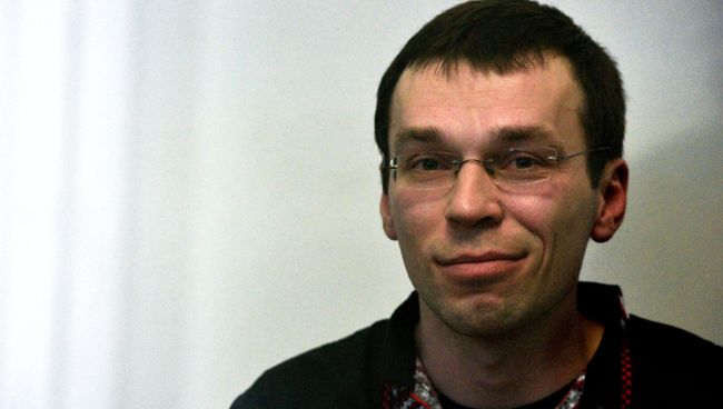 Журналист Василий Муравицкий, обвиняемый на Украине в госизмене. Архивное фото Журналист Василий Муравицкий, обвиняемый на Украине в госизмене. Архивное фото