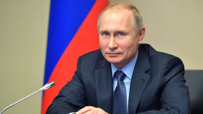 Президент РФ Владимир Путин. Архивное фото Президент РФ Владимир Путин. Архивное фото