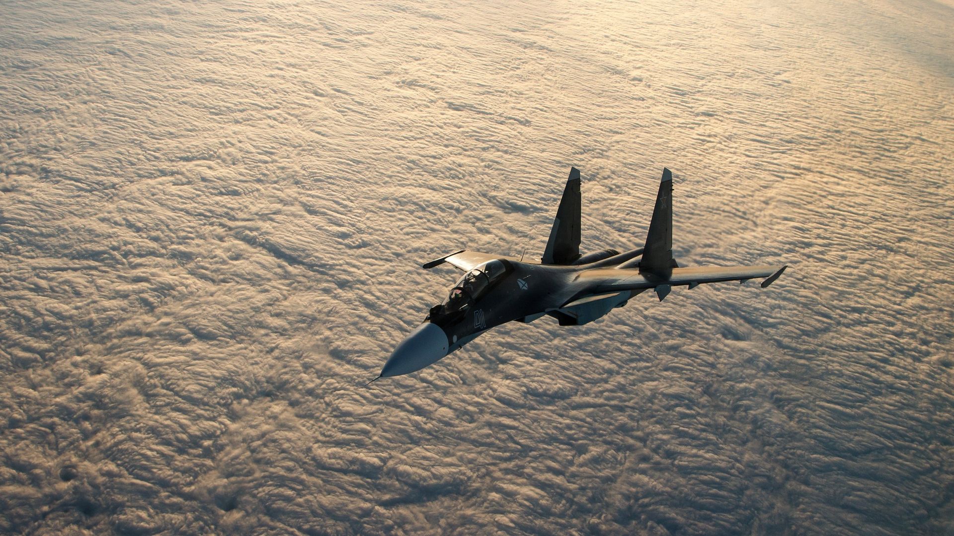 Многоцелевой истребитель Су-30СМ морской авиации Многоцелевой истребитель Су-30СМ морской авиации - РИА Новости, 1920, 10.09.2023