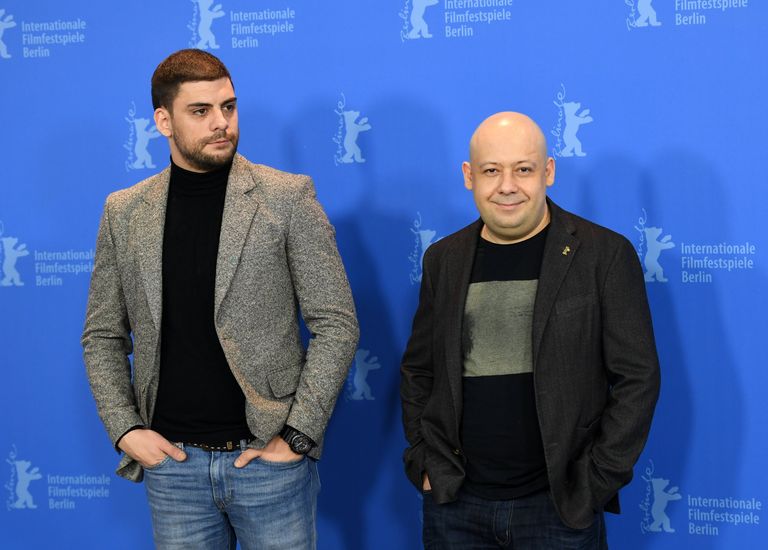 Сербский актер Милан Марич и российский режиссер Алексей Герман-младший на кинофестивале Берлинале - 2017. 17 февраля 2018 Сербский актер Милан Марич и российский режиссер Алексей Герман-младший на кинофестивале Берлинале - 2017. 17 февраля 2018
