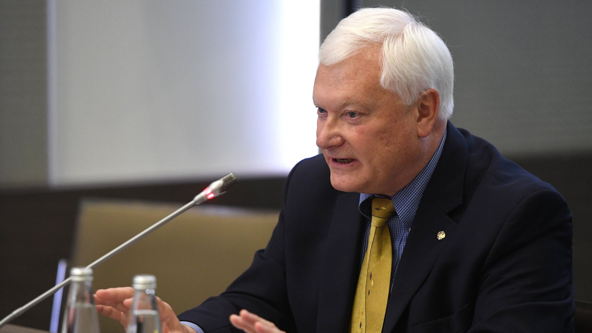 Спецпредставитель президента России по информационной и кибербезопасности Андрей Крутских Спецпредставитель президента России по информационной и кибербезопасности Андрей Крутских - РИА Новости, 1920, 14.10.2022